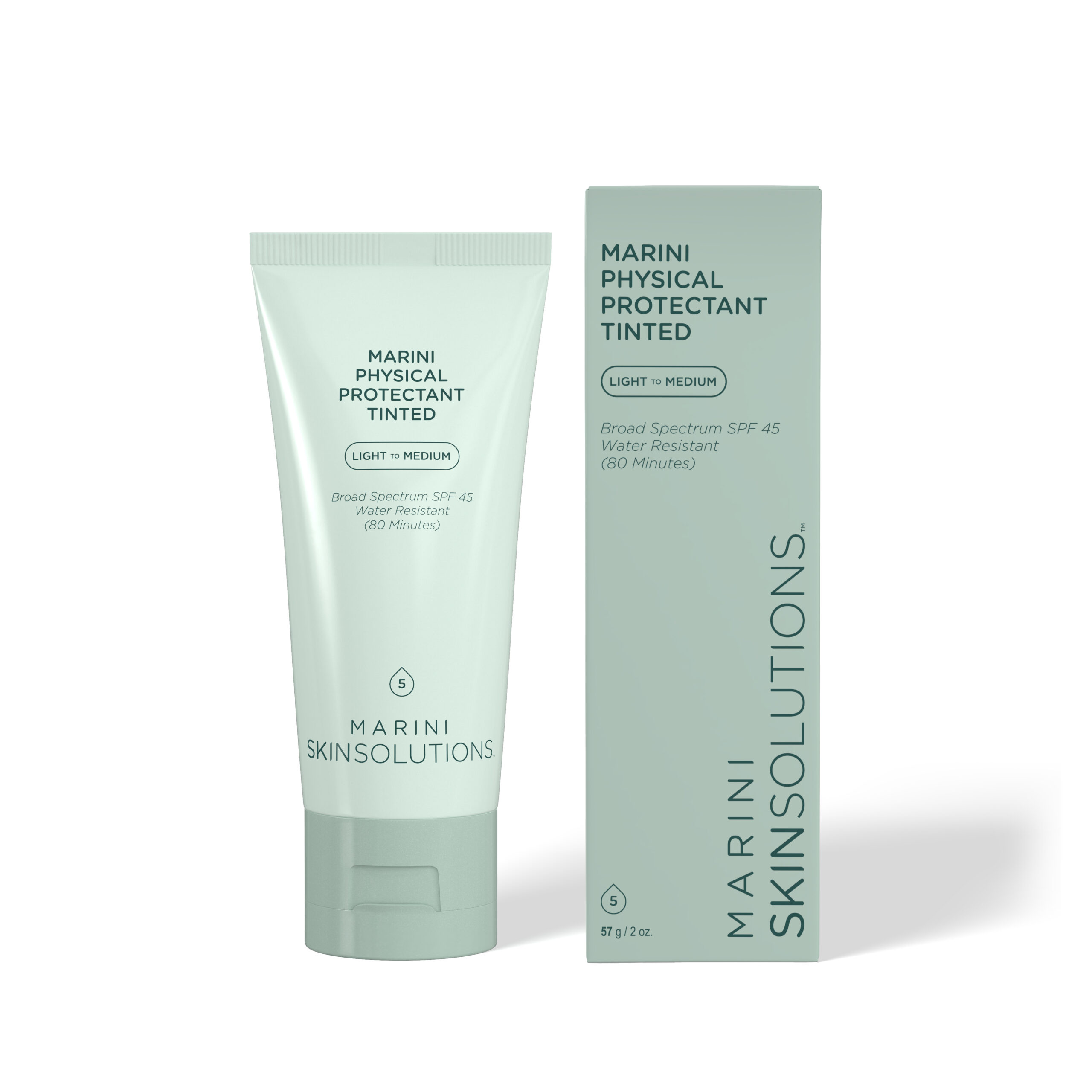 Sólarvörn Marini Physical Protectant SPF 45 með lit 10% afsláttur